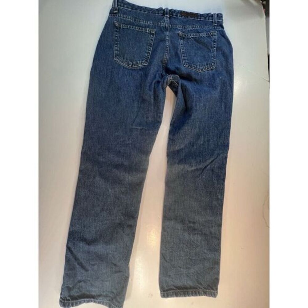 LEE Ultimate 5 Riveted womens straight jeans size 14 M Medium cotton W34 L32 - Picture 6 of 11